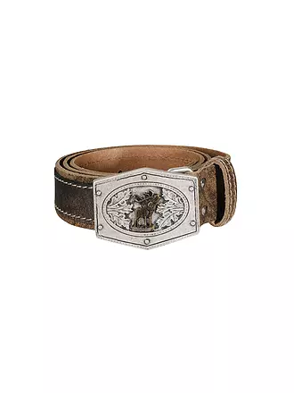 LUISE STEINER | Ceinture en cuir traditionnel GOSAU | 
